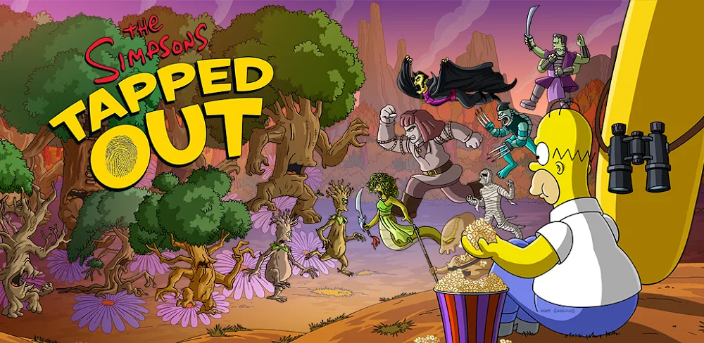 The Simpsons: Tapped Out MOD APK Cover