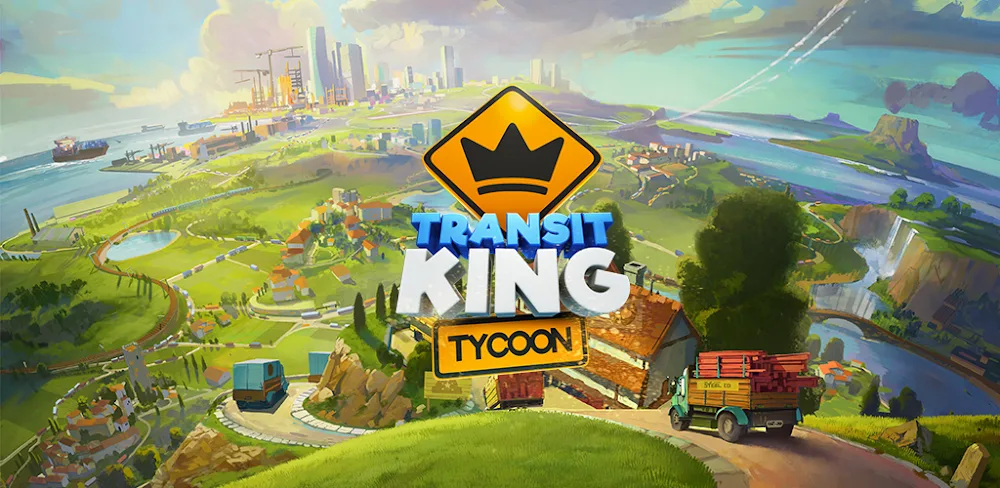 Transit King Tycoon MOD APK Cover