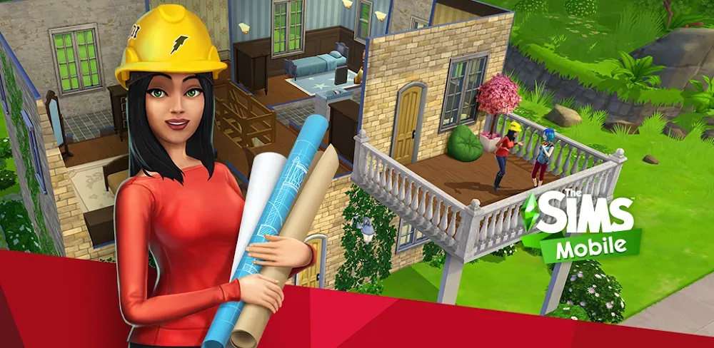 The Sims Mobile MOD APK Cover