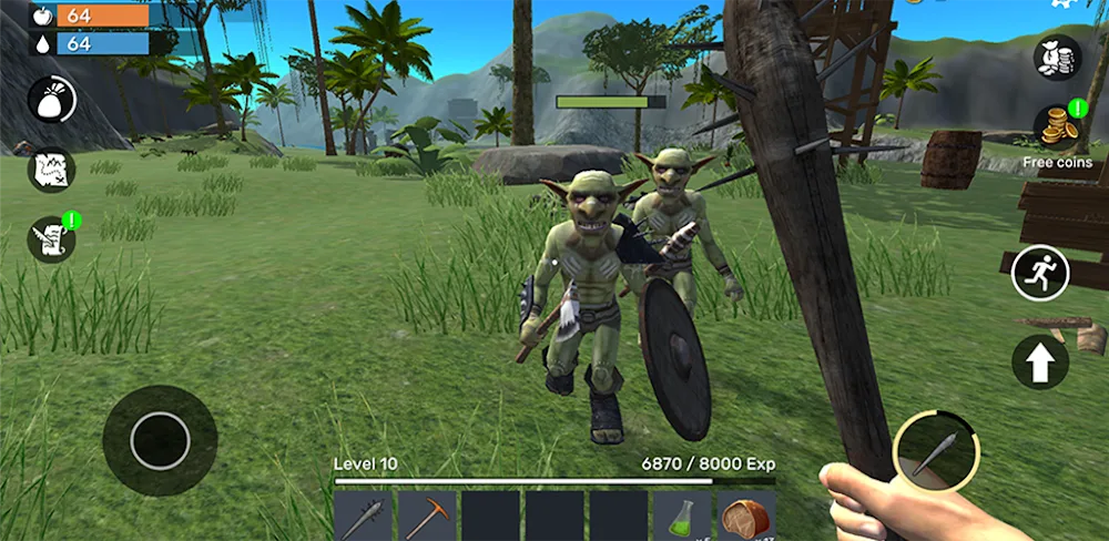 Uncharted Island: Survival RPG MOD APK Cover