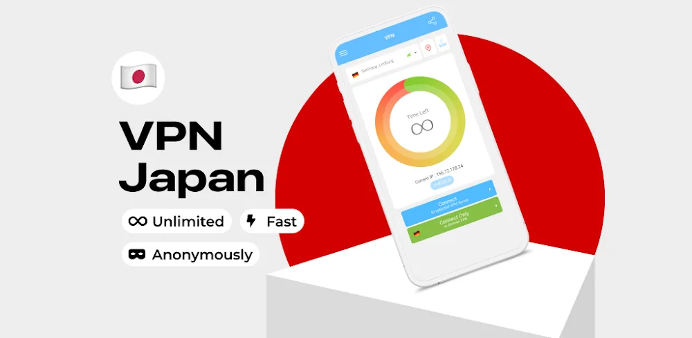 VPN Japan MOD APK Cover