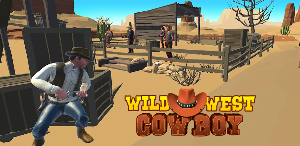 Wild West Cowboy Redemption MOD APK Cover