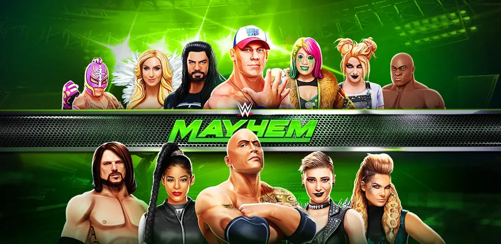 WWE Mayhem MOD APK Cover