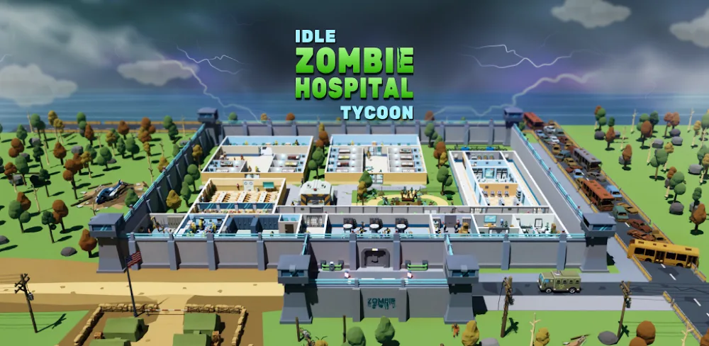 Zombie Hospital – Idle Tycoon MOD APK Cover