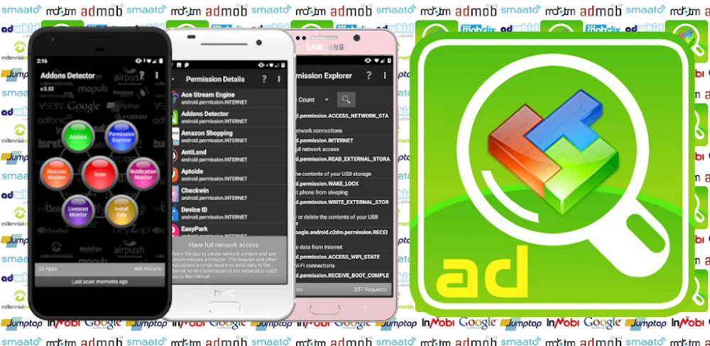 Addons Detector MOD APK Cover