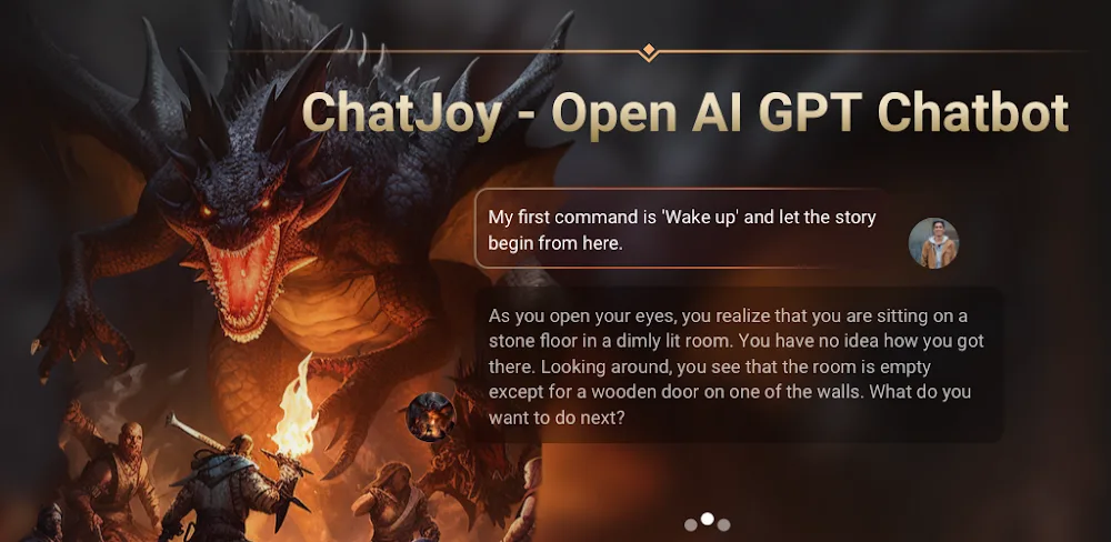 AI Chat RPG Game build on GPT MOD APK Cover