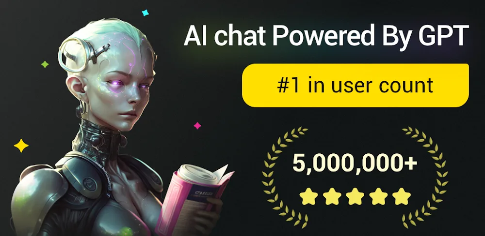 AI ChatBot AI Friend Generator MOD APK Cover