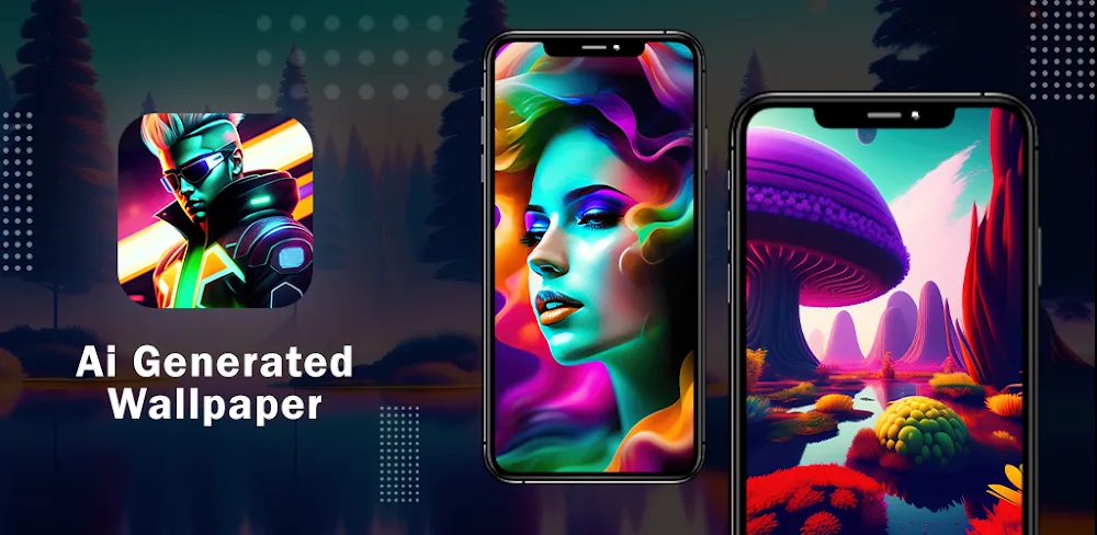 Ai Generated Art 4K Wallpaper MOD APK Cover