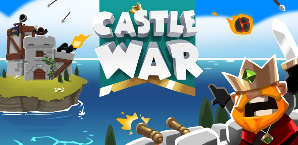 Castle War: Idle Island MOD APK Cover