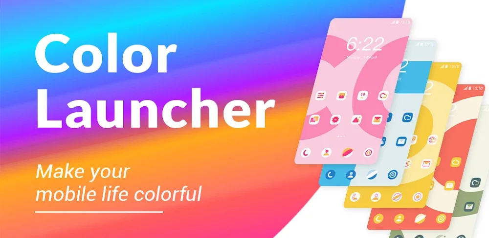 Color Launcher, cool themes MOD APK Cover
