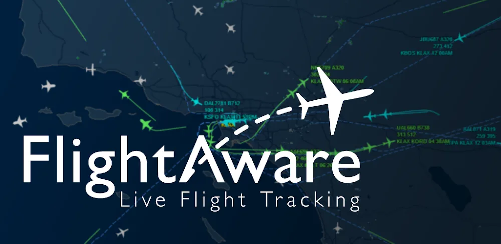 FlightAware Flight Tracker MOD APK Cover