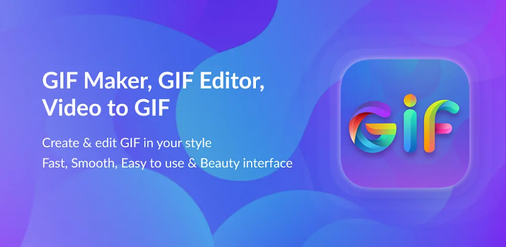 GIF Maker, GIF Editor MOD APK Cover