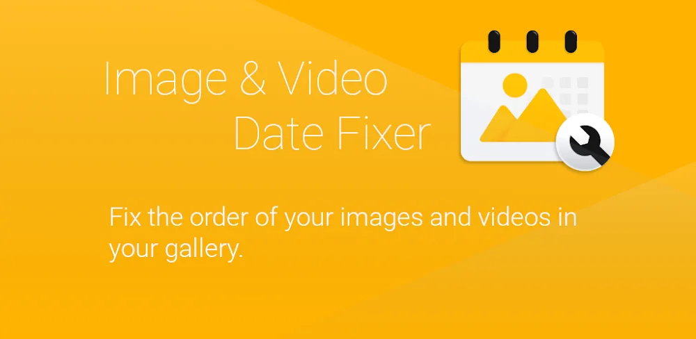 Image & Video Date Fixer MOD APK Cover