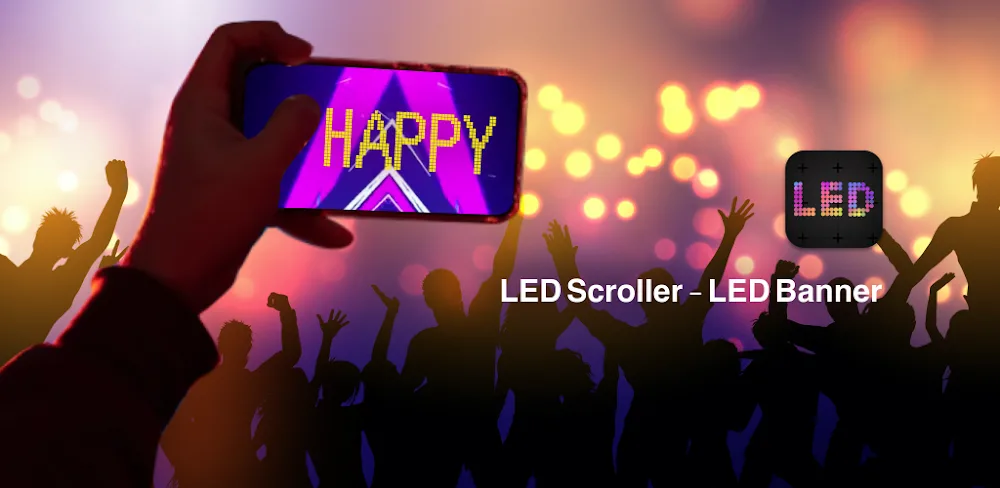 LED Scroller – LED Banner MOD APK Cover