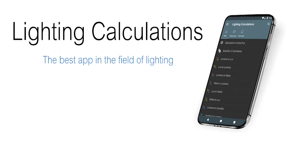 Lighting Calculations MOD APK Cover