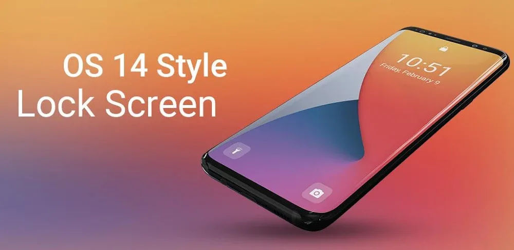 Lock Screen iOS 15 Style MOD APK Cover