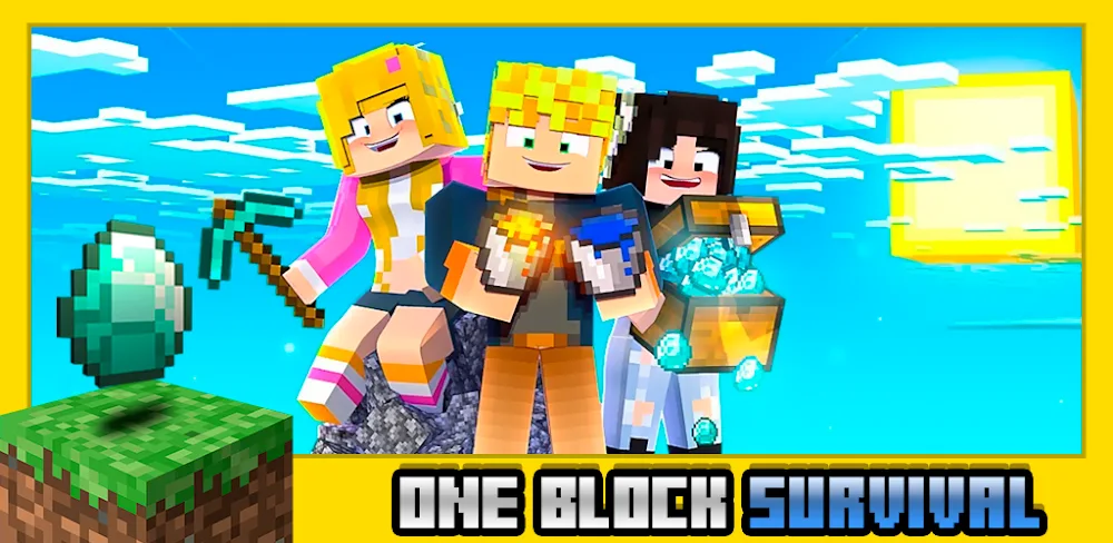Mod One Block for MCPE MOD APK Cover