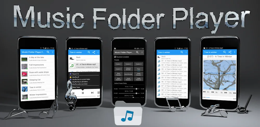 Music Folder Player Full MOD APK Cover