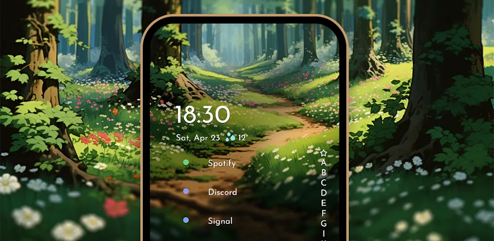 Niagara Launcher MOD APK Cover