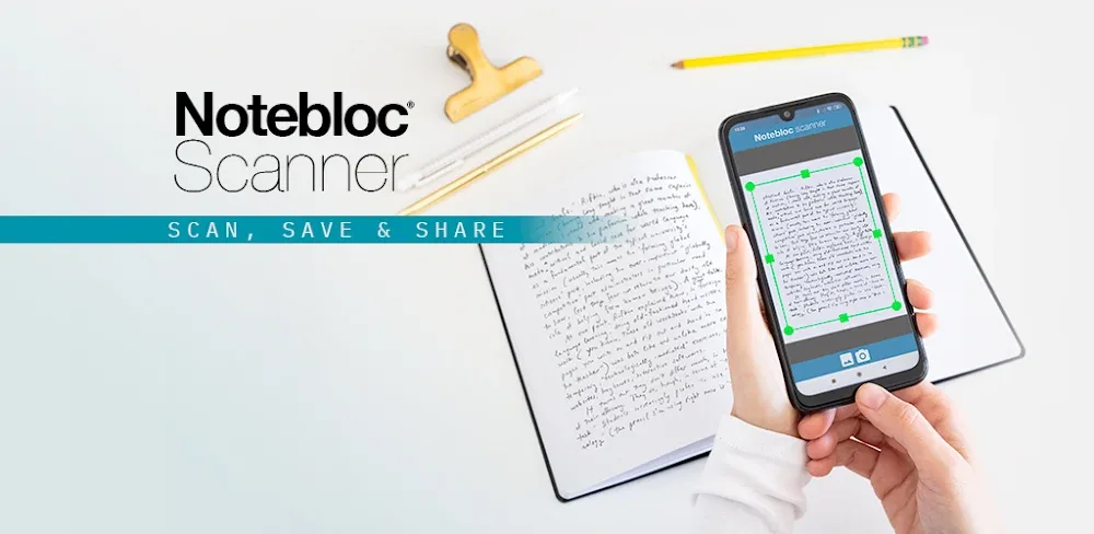 Notebloc Scanner – Scan to PDF MOD APK Cover