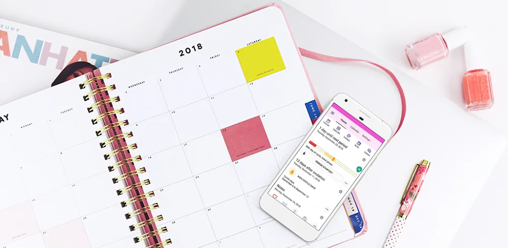 Period and Ovulation Tracker MOD APK Cover