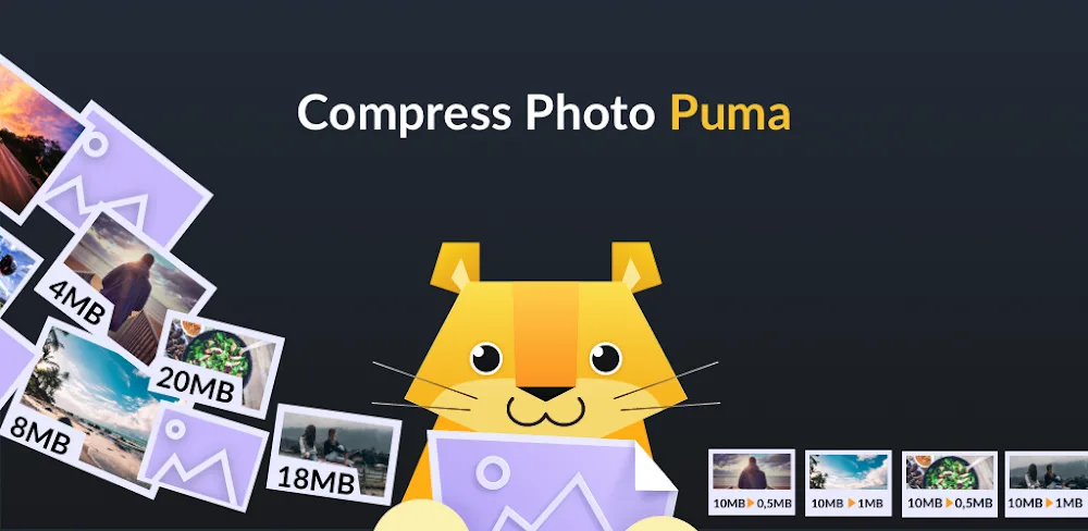 Compress Photo Puma MOD APK Cover