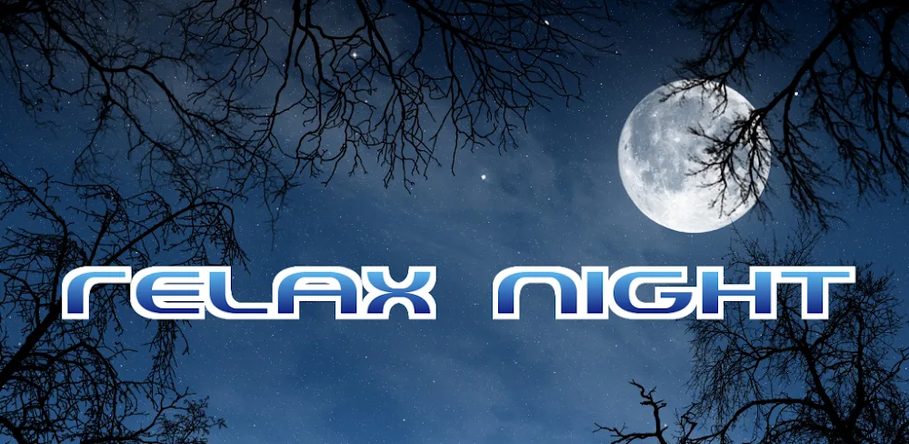 Relax Night: sleeping sounds MOD APK Cover