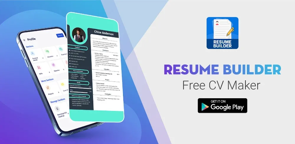 Resume Builder & CV Maker MOD APK Cover