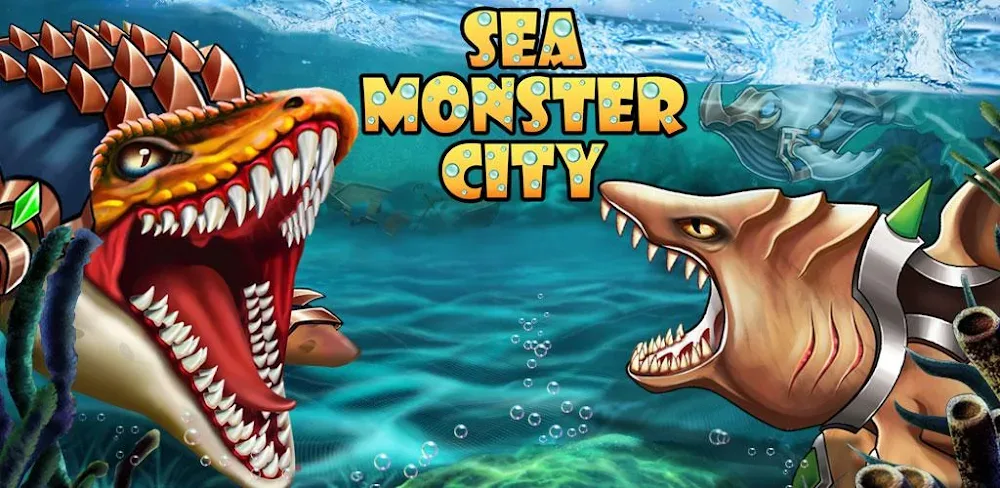 Sea Monster City MOD APK Cover