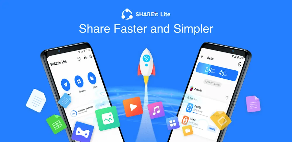 SHAREit Lite MOD APK Cover