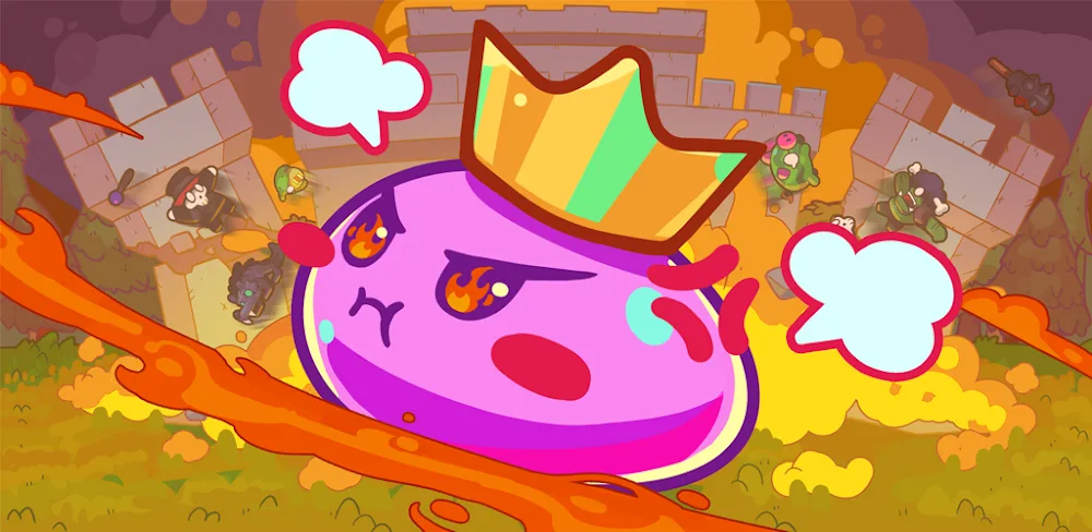 Slime Battle: Idle RPG Games MOD APK Cover