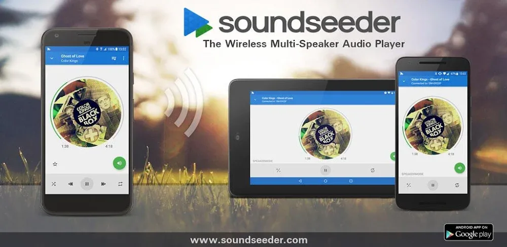 SoundSeeder – Synced Music MOD APK Cover