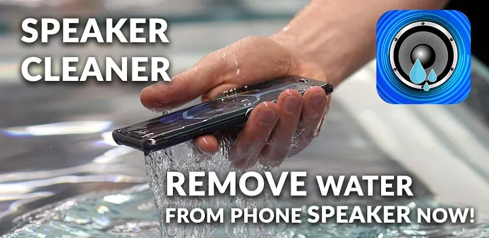 Speaker Cleaner – Remove Water MOD APK Cover