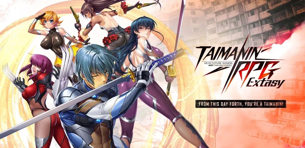 Taimanin RPG Extasy MOD APK Cover