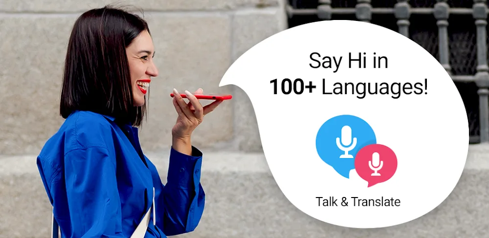 Talk & Translate – Translator MOD APK Cover