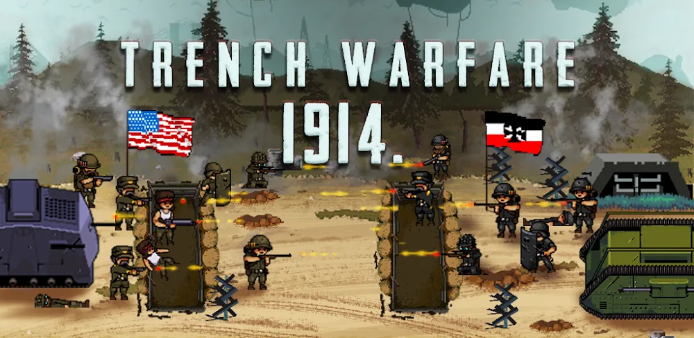 Trench Warfare 1914 MOD APK Cover