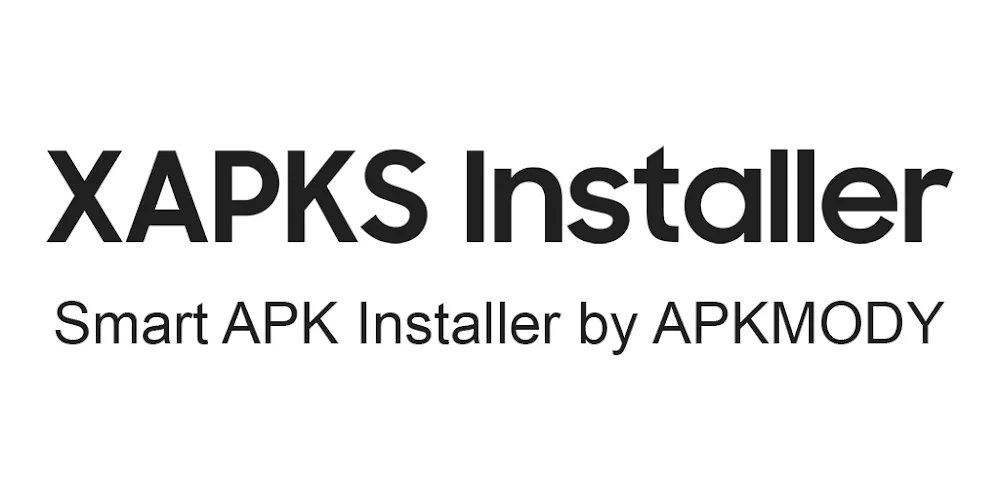 XAPKS Installer MOD APK Cover