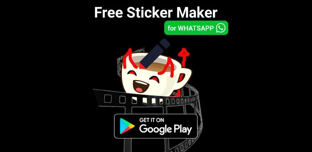 Animated Sticker Maker (FSM) MOD APK Cover