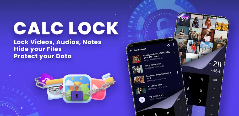 Calculator Lock (App Lock) MOD APK Cover