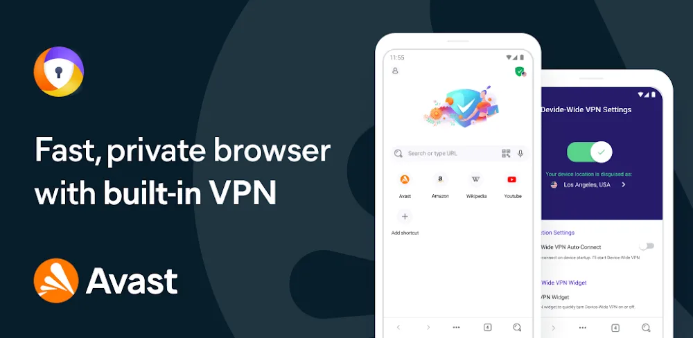 Avast Secure Browser MOD APK Cover