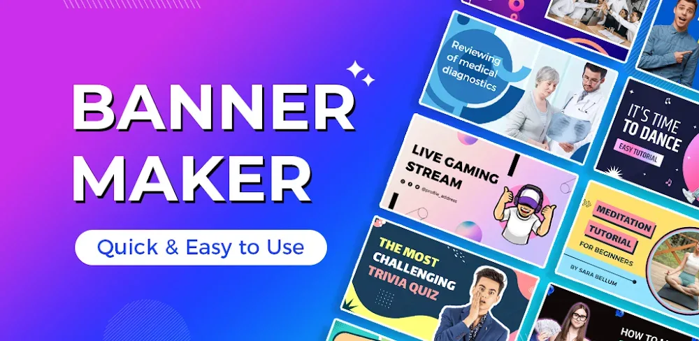 Banner Maker MOD APK Cover