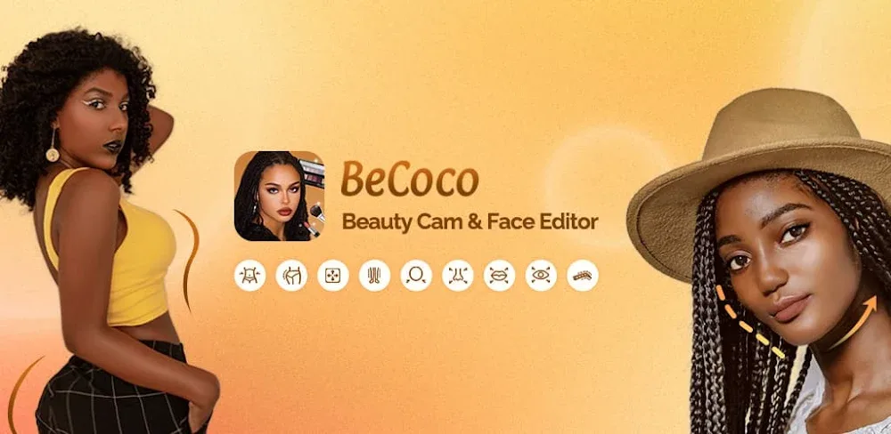 Becoco: Selfie Camera & Editor MOD APK Cover