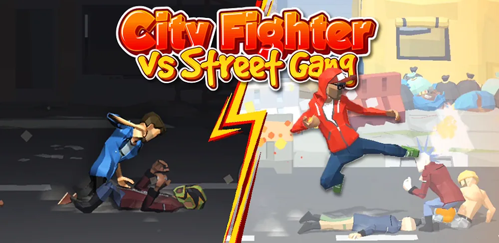 City Fighter vs Street Gang MOD APK Cover