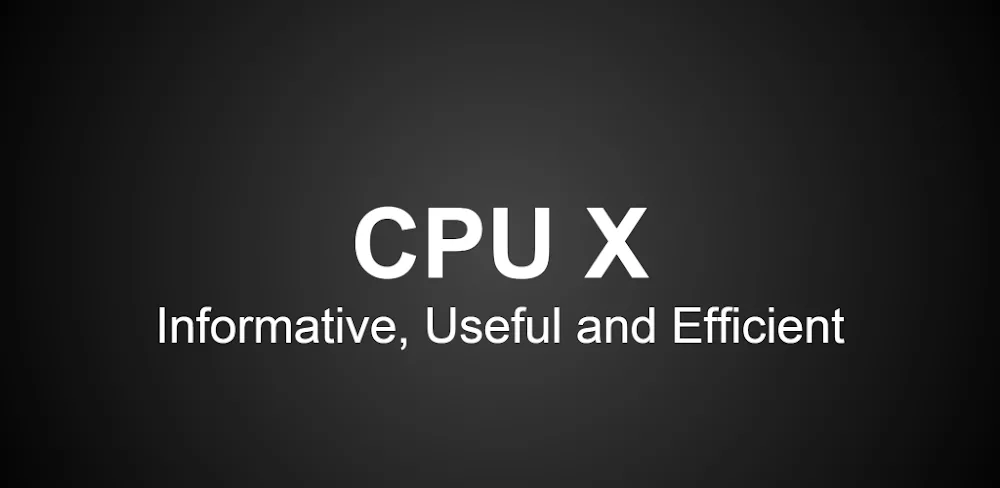 CPU X MOD APK Cover