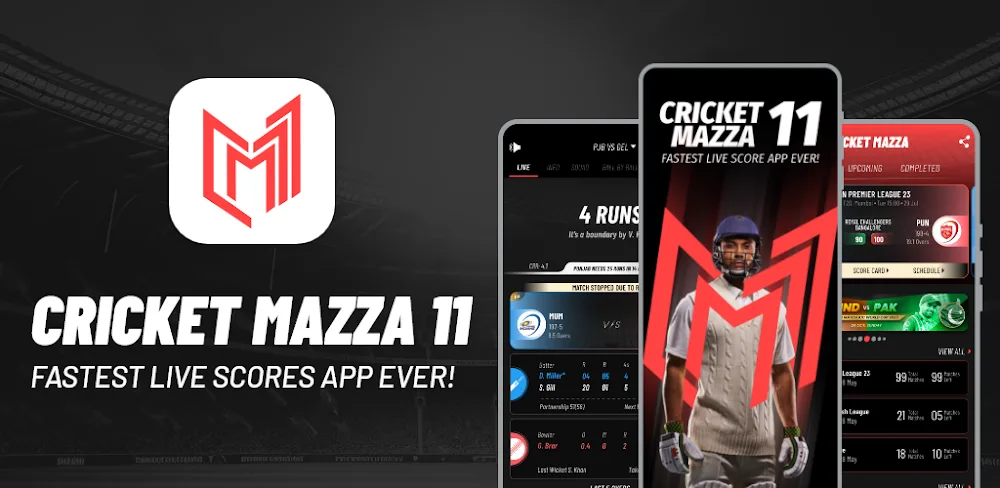 Cricket Mazza 11 Live Line MOD APK Cover