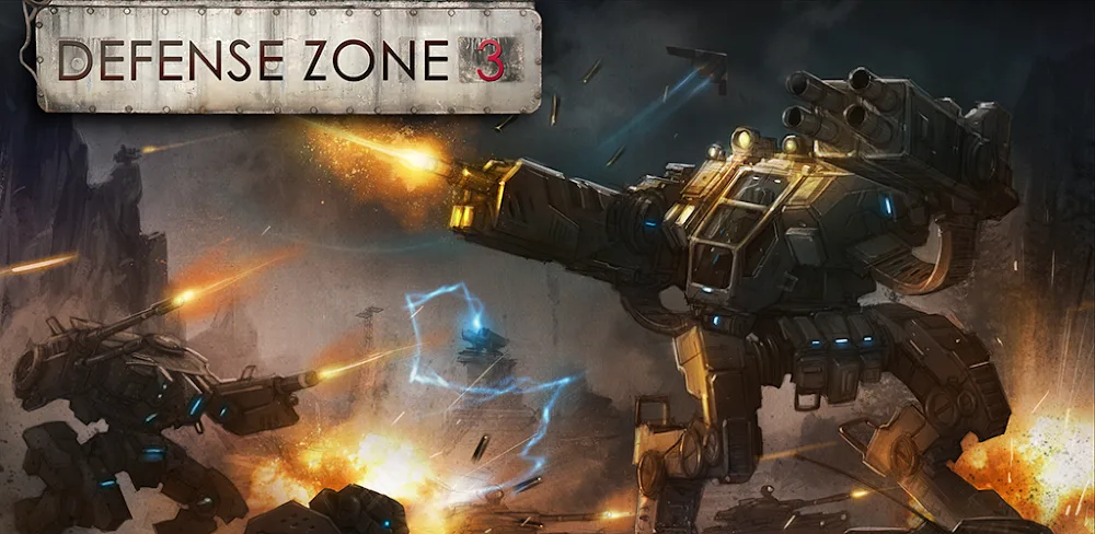 Defense Zone 3 Ultra HD MOD APK Cover