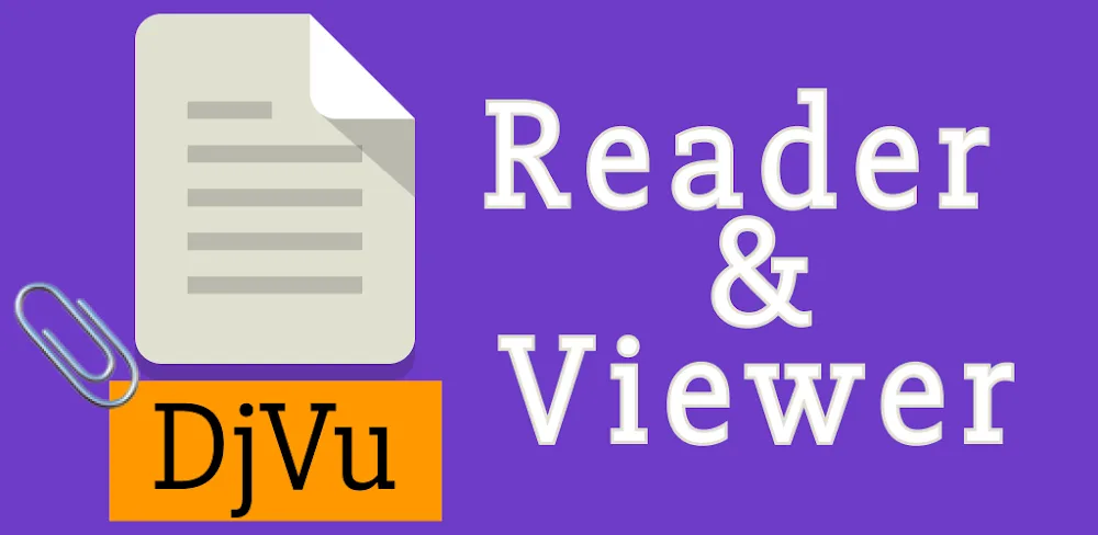 DjVu Reader & Viewer MOD APK Cover