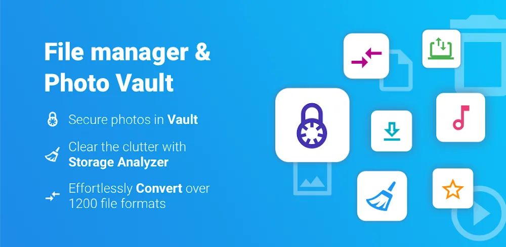 File Commander Manager & Vault MOD APK Cover