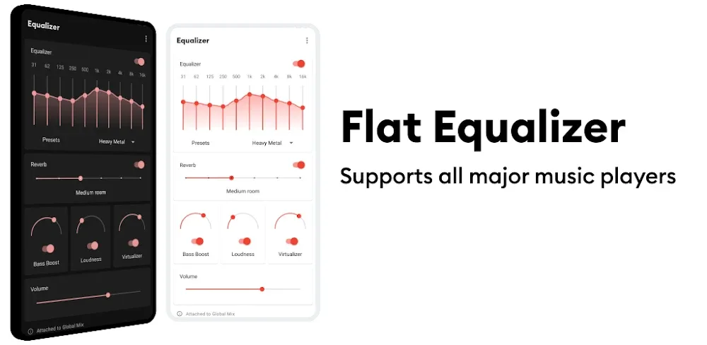 Flat Equalizer – Bass Booster MOD APK Cover