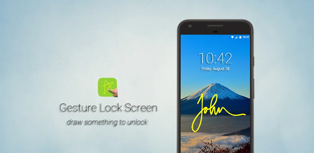 Gesture Lock Screen MOD APK Cover